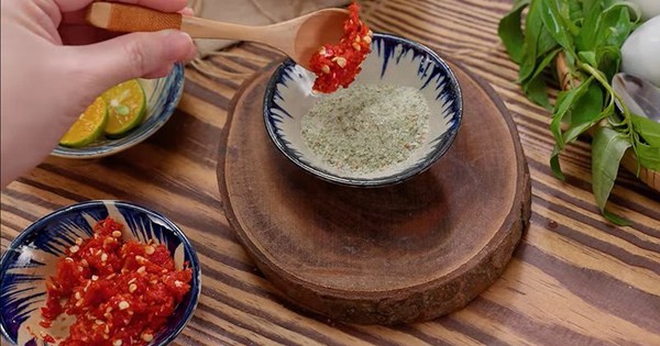 طريقة عمل ملح الكزبرة الفيتنامي العطري اللذيذ مع أي صلصة غمس