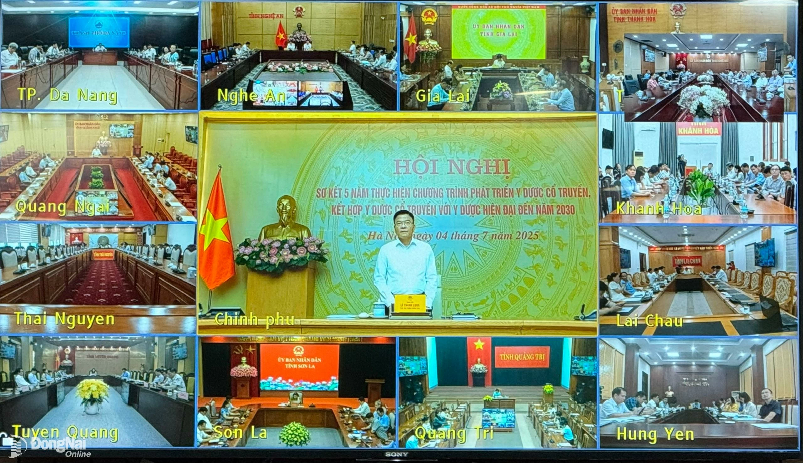 Phó Thủ tướng chính phủ Lê Thành Long chỉ đạo tại hội nghị. Ảnh: Hạnh Dung