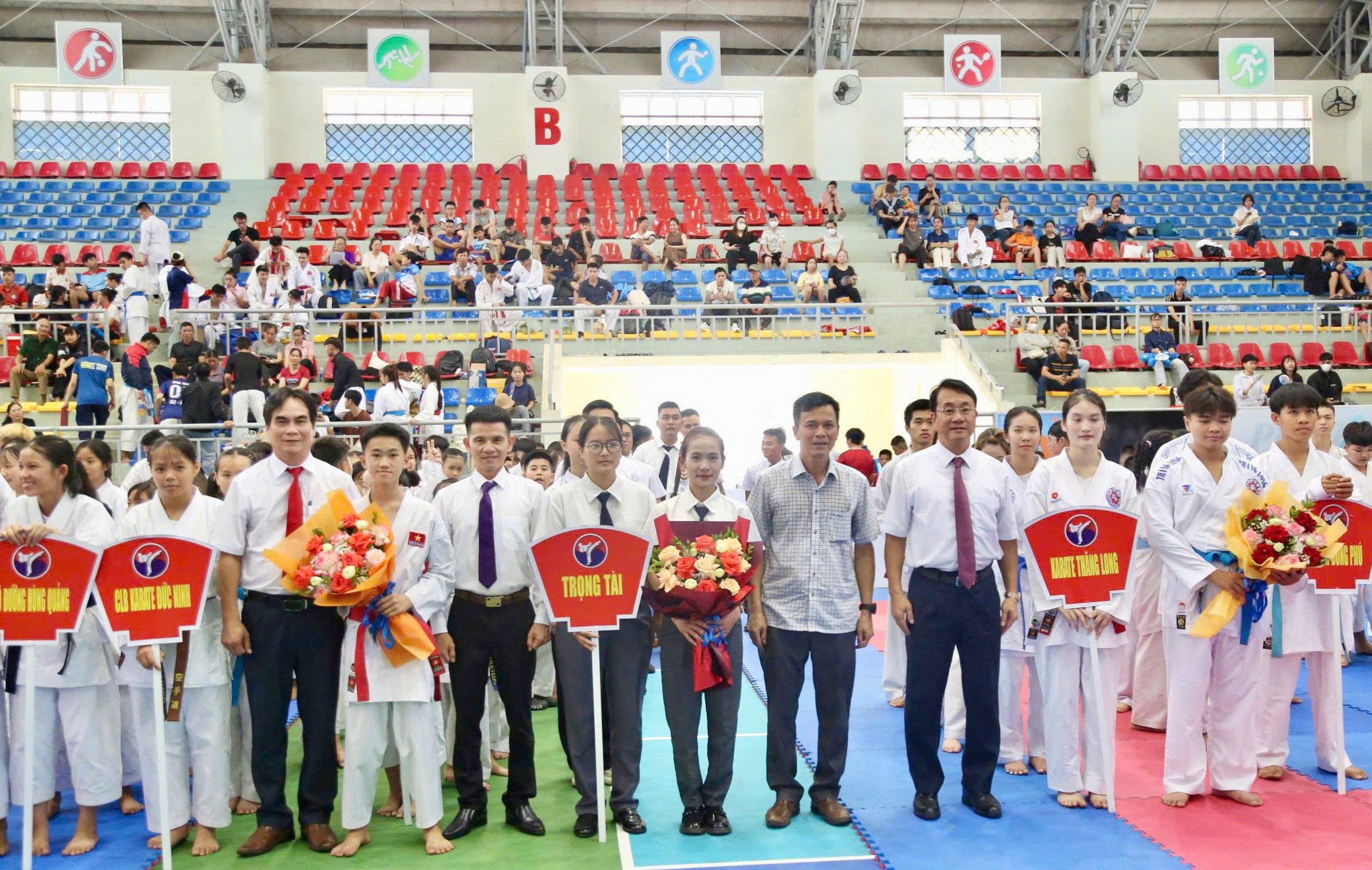 Hơn 600 vận động viên tranh tài tại Giải vô địch Karate các Câu lạc bộ tỉnh Quảng Trị mở rộng lần thứ I 