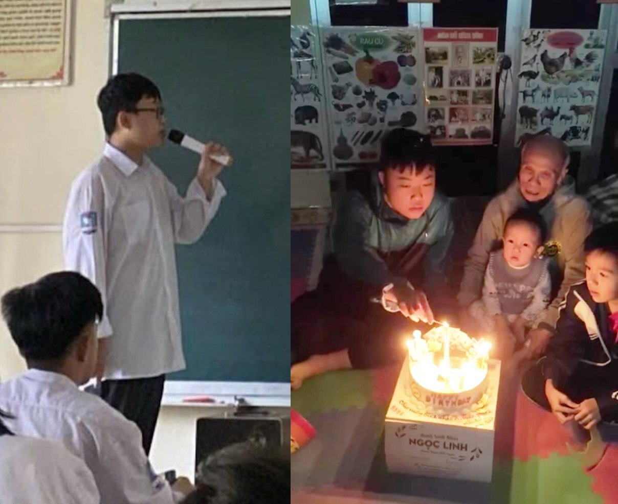 Hình ảnh hiếm hoi của Tuấn Minh ở tuổi 17.
