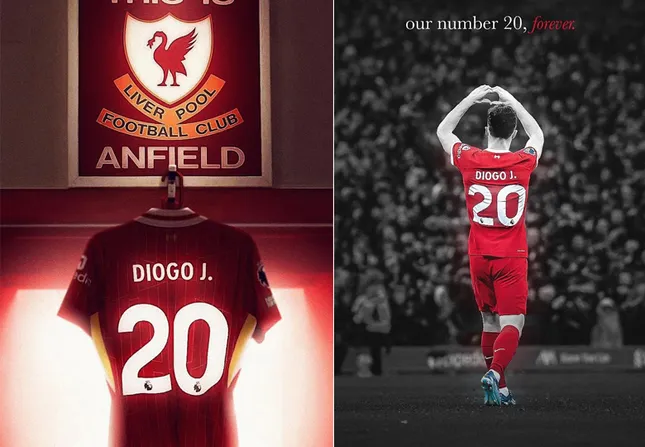 Liverpool sẽ treo vĩnh viễn số áo của cầu thủ xấu số Diogo Jota? ảnh 1