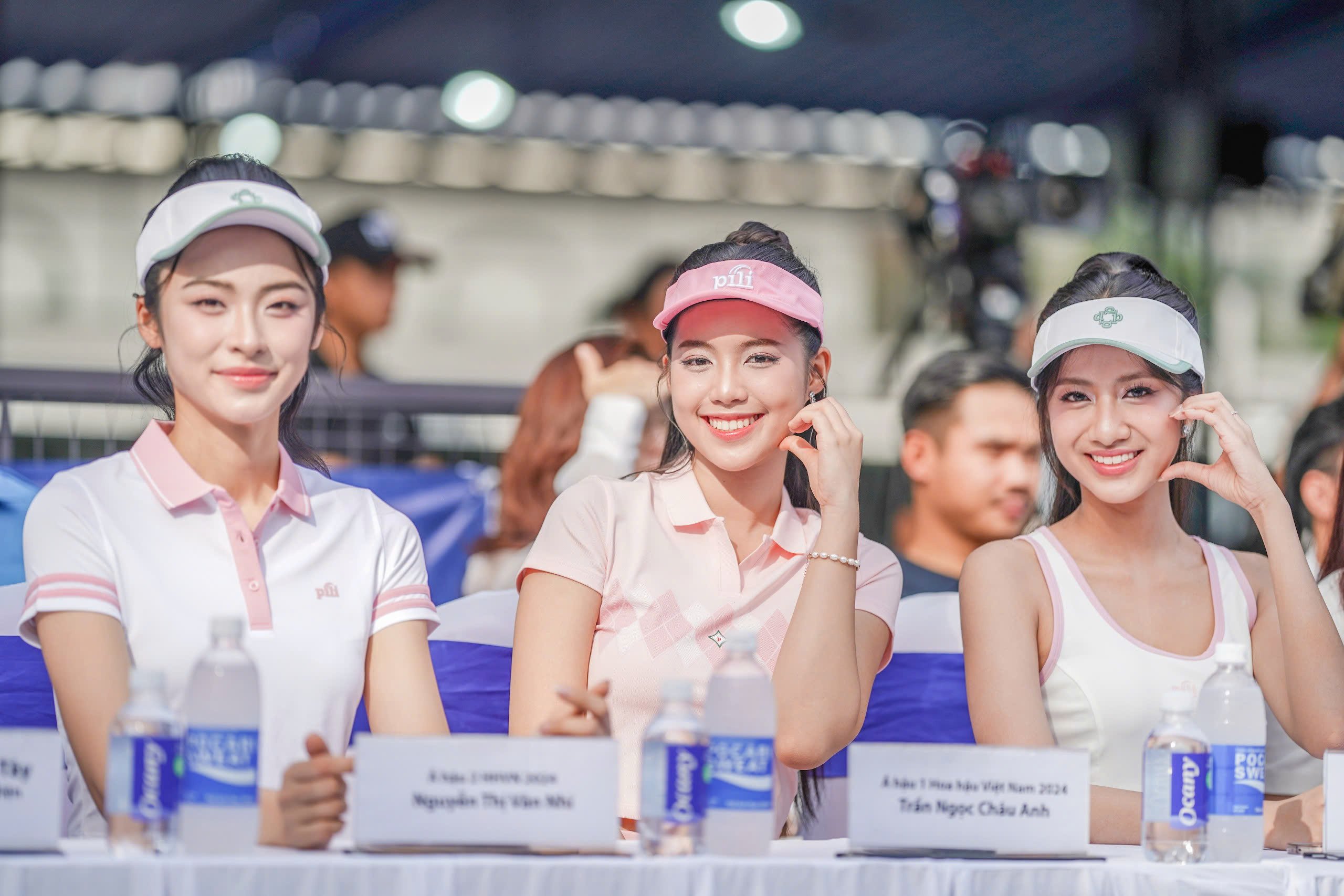 Hoa hậu Hà Trúc Linh cùng dàn bóng hồng khuấy động giải pickleball Việt Nam - Ảnh 2.