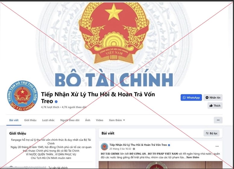 Cảnh báo giả mạo Cổng thông tin điện tử Bộ Tài chính để lừa đảo- Ảnh 2.