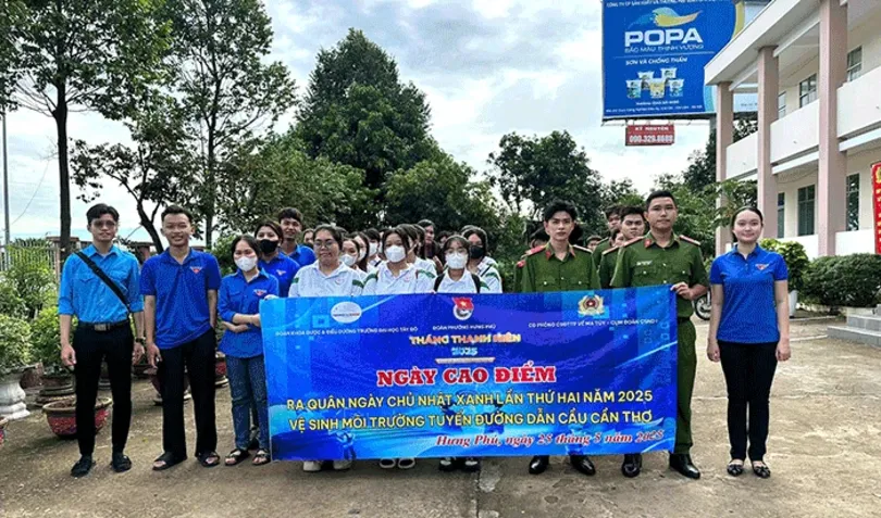 យុវជនវួដ Hung Phu អនុវត្តគម្រោង និងភារកិច្ចដ៏មានអត្ថន័យជាច្រើន។