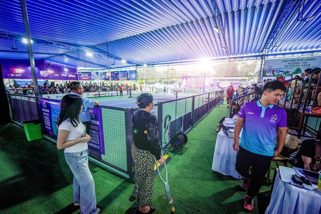 Ngày thứ hai Giải Pickleball Việt Nam - Cúp Hyundai Thành Công 2025: Xác định nhiều cặp chung kết ảnh 19