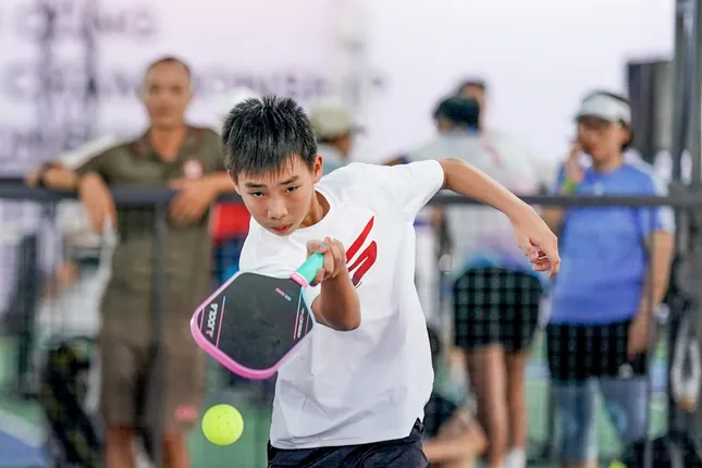Ngày thứ hai Giải Pickleball Việt Nam - Cúp Hyundai Thành Công 2025: Xác định nhiều cặp chung kết ảnh 17