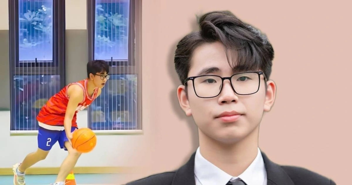Nam sinh đạt điểm 10 tuyệt đối toán chuyên: Chơi thể thao giỏi, biết nấu ăn