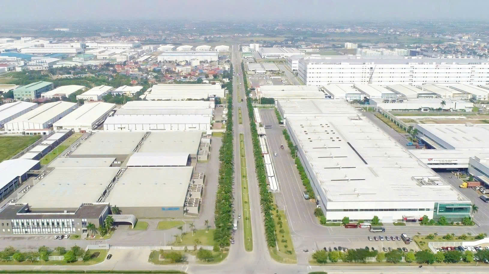 Panorama of Trang Due Industrial Park. Photo: Le Hiep