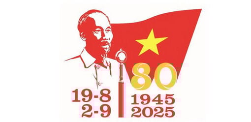 Mẫu logo chính thức cho các hoạt động kỷ niệm 80 năm Cách mạng tháng 8, Quốc khánh