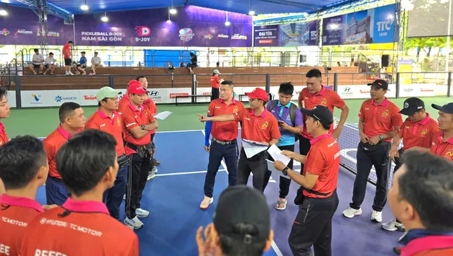 Ngày thứ hai Giải Pickleball Việt Nam - Cúp Hyundai Thành Công 2025: Xác định nhiều cặp chung kết ảnh 71
