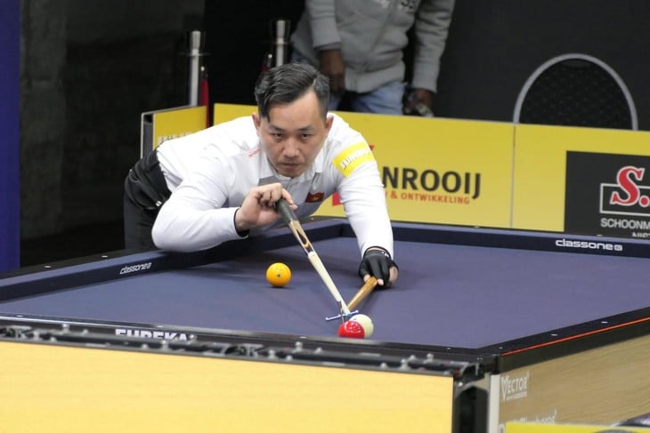 Đào Văn Ly bị loại, Việt Nam hết cơ thủ tại World Cup billiards Porto - Ảnh 1.