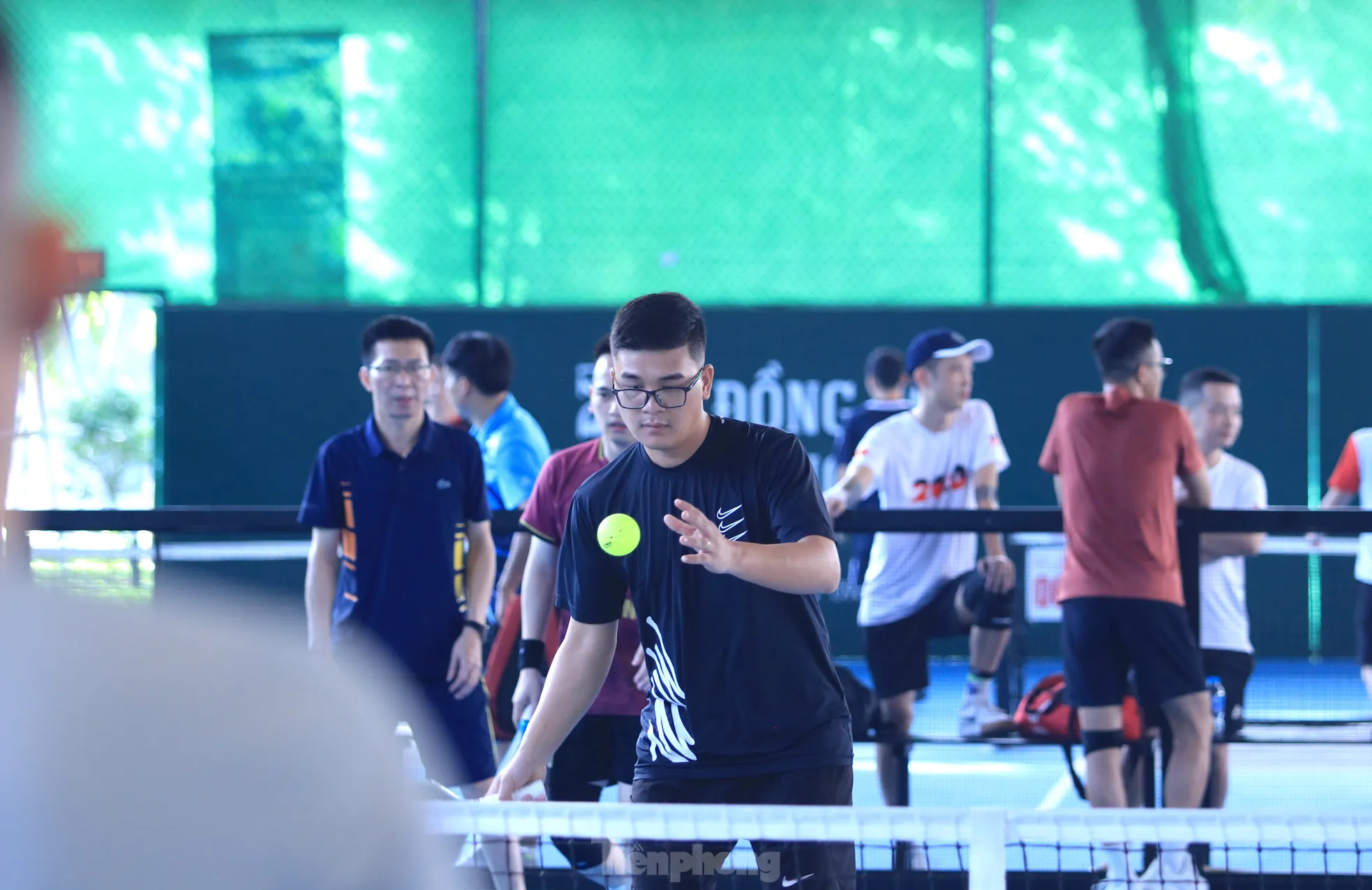 شارك أكثر من 300 رياضي في مسابقة Pickleball 