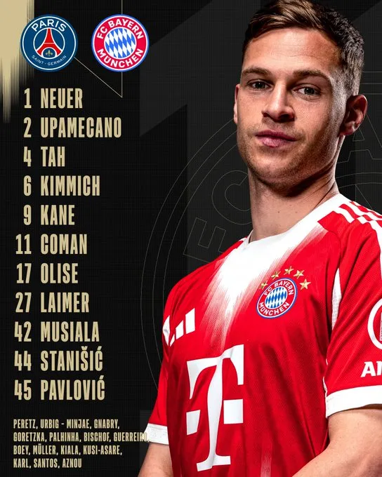 Trực tiếp tứ kết FIFA Club World Cup PSG vs Bayern Munich 0-0 (H1): Trận đấu bắt đầu ảnh 12