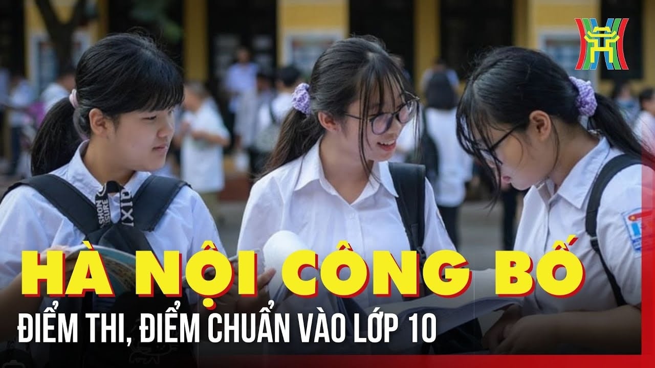 10th grade benchmark in Hanoi: Many schools only require 3 points or more per subject to pass