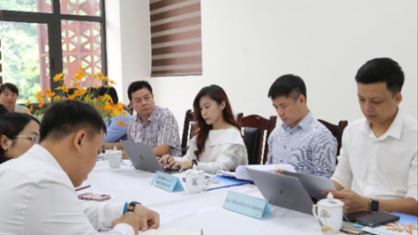 Scene of the meeting to deploy the 