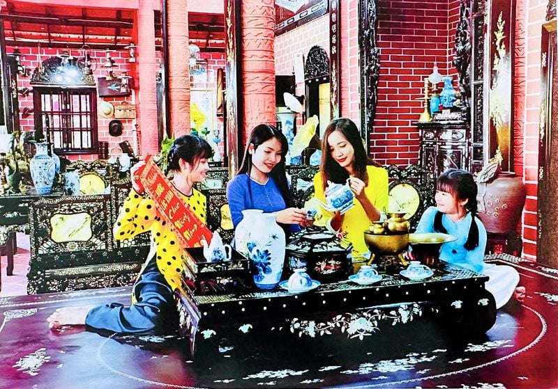Gia đình là nơi nuôi dưỡng, định hướng giá trị và giáo dục đạo đức, lối sống cho thế hệ trẻ. Ảnh: HUỲNH THANH THIỆN
