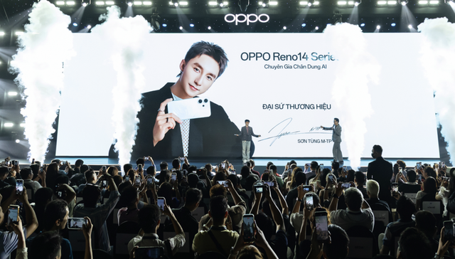 Thế hệ smartphone Oppo Reno14 Series ra mắt tại Việt Nam, tích hợp Google Gemini - Ảnh 1.