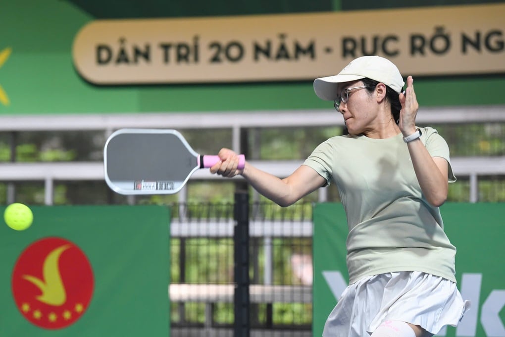 Đôi nữ VĐV tiết lộ bí quyết giành chức vô địch giải pickleball báo Dân trí - 3