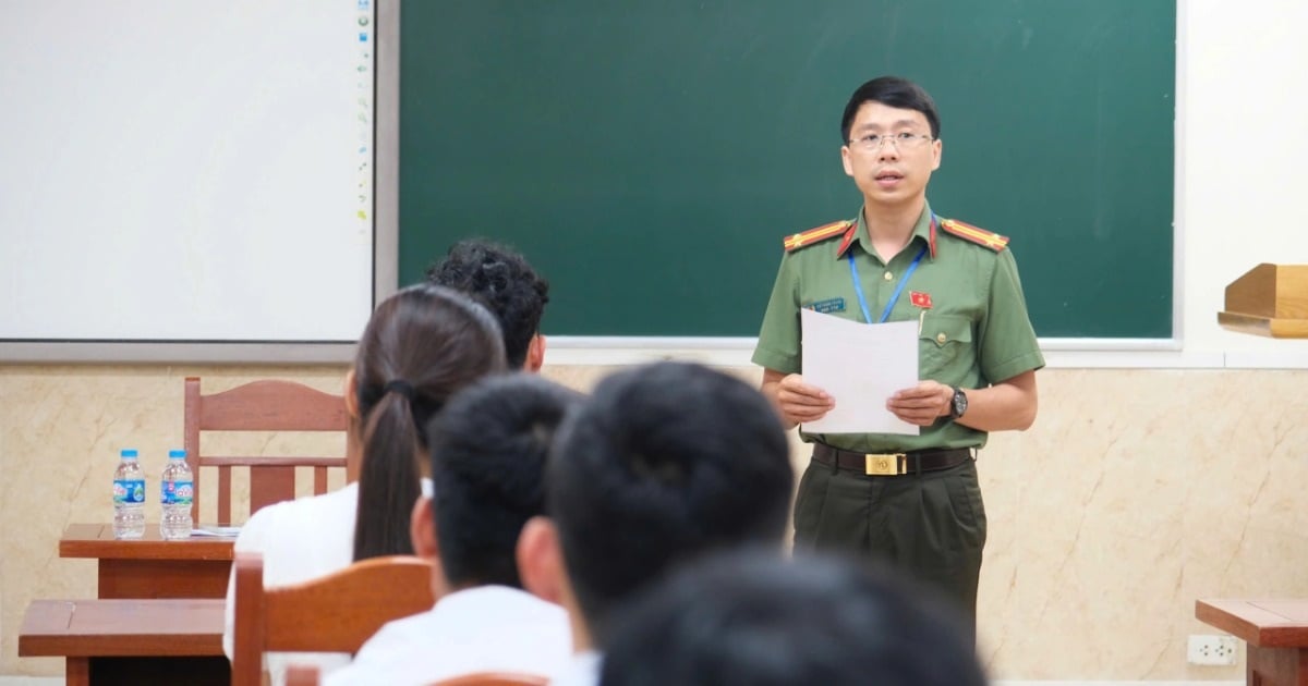 8 trường công an lấy điểm sàn từ 10 đến 20,5 điểm