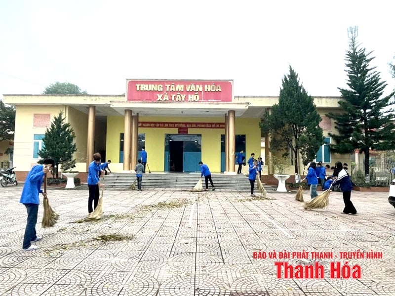 Dấu ấn màu xanh trên những nẻo đường
