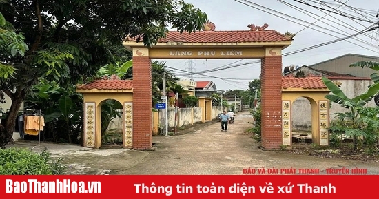 Phú Liễm - làng có công với nước