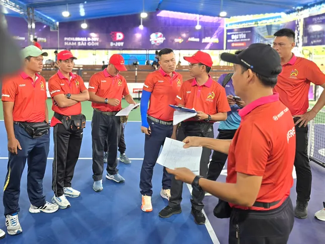 Ngày thứ hai Giải Pickleball Việt Nam - Cúp Hyundai Thành Công 2025: Xác định nhiều cặp chung kết ảnh 68
