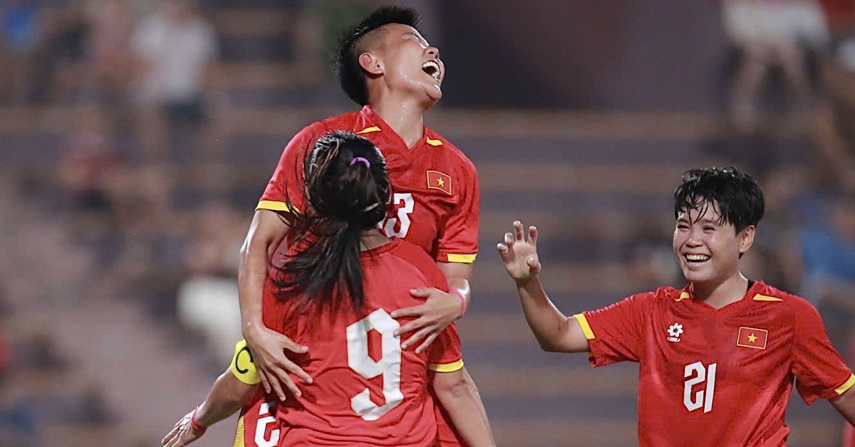 ក្រុមនារីវៀតណាម - Guam (តង់ទី 2) 4-0: Hai Yen ស៊ុតបញ្ចូលទី