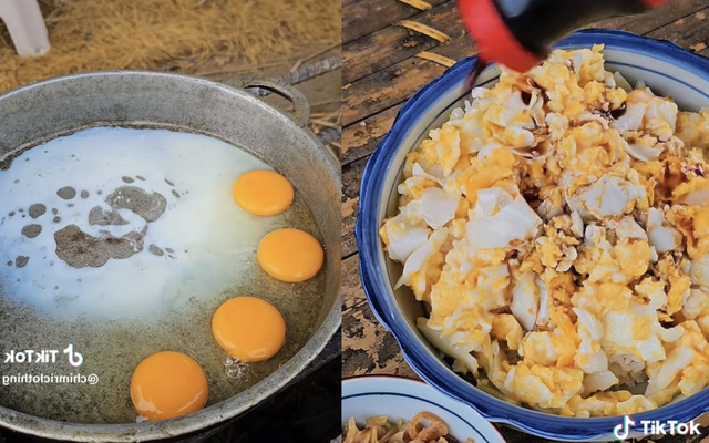 'Trứng chiên chảo nguội' có gì lạ mà gây sốt trên mạng xã hội? - Ảnh 1.