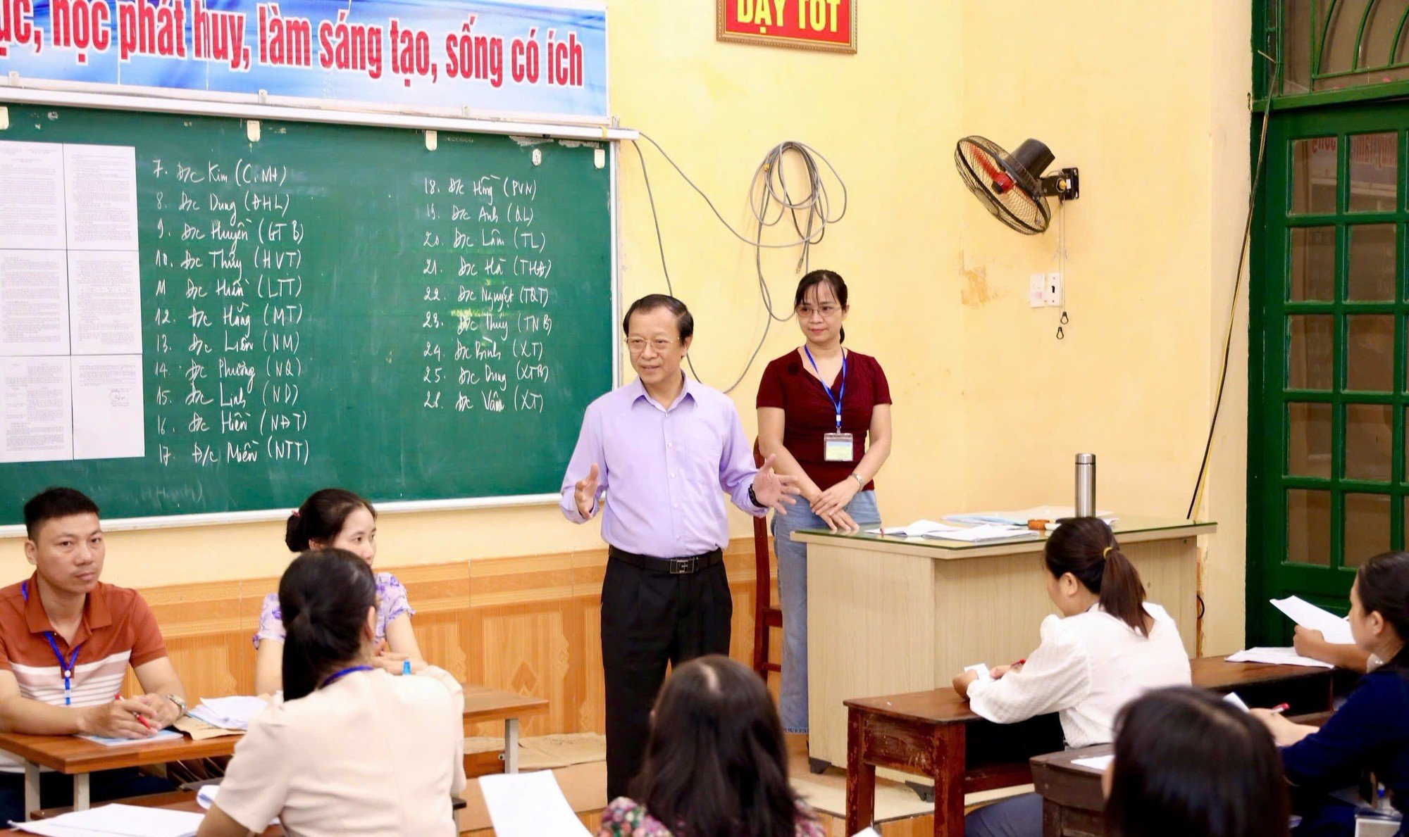Kiểm tra công tác chấm thi tại Hội đồng chấm thi tỉnh Ninh Bình