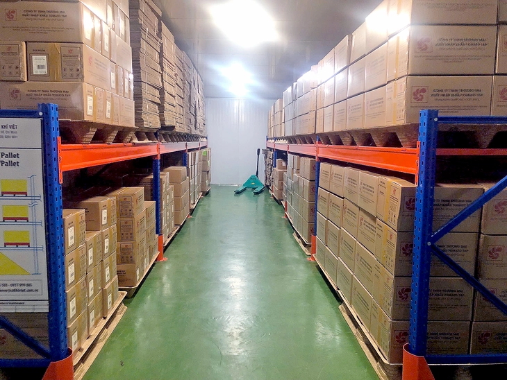 Pallet từ phế phẩm nông nghiệp vào chuỗi cung ứng toàn cầu - Ảnh 1.