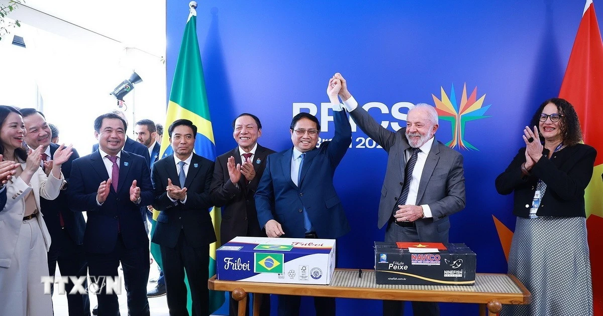 "Quan hệ Việt Nam-Brazil trở thành biểu tượng sống động của hợp tác Nam-Nam"