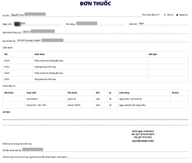  Bệnh viện chậm lưu đơn thuốc điện tử lên hệ thống đơn thuốc quốc gia  - Ảnh 1.