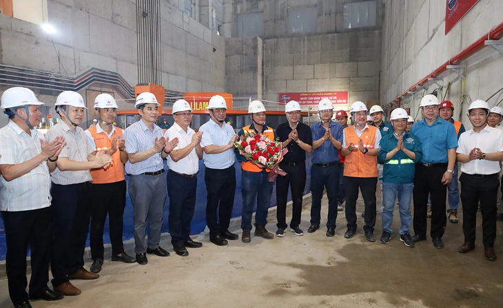 Dự án dự kiến đưa vào hòa lưới tổ máy số 1 vào 19-8 tới - Ảnh: N.AN