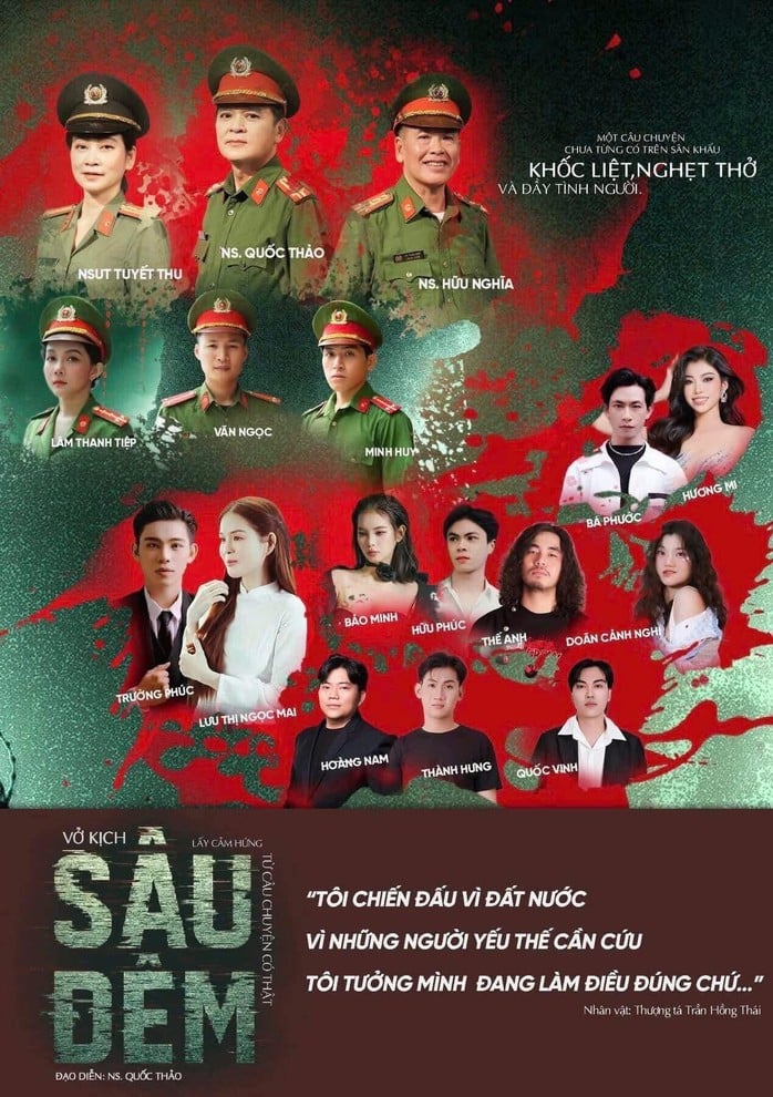 Quoc Thao, Huu Nghia, Tuyet Thu تركوا تعلمًا بأغنية