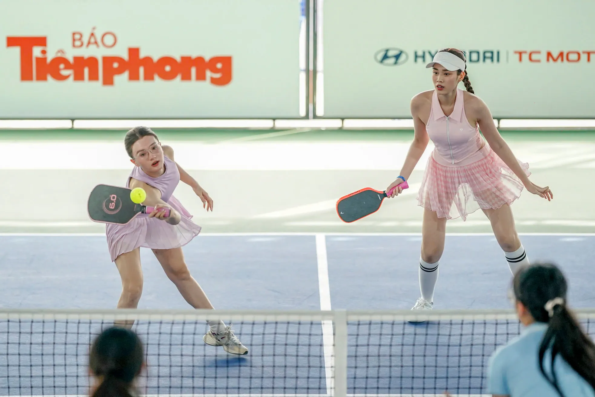 Đỗ Thị Hà và dàn người đẹp thi đấu ngày cuối ở Giải Vô địch Pickleball Việt Nam ảnh 7