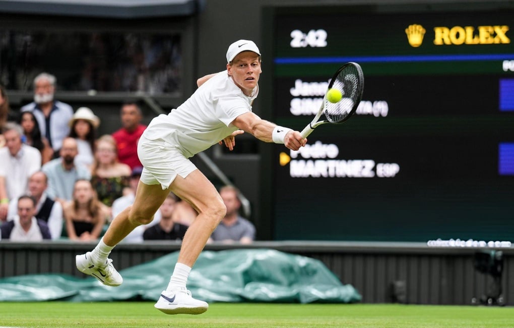 Sinner chinh phục kỷ lục tồn tại hơn 50 năm tại Wimbledon - 2