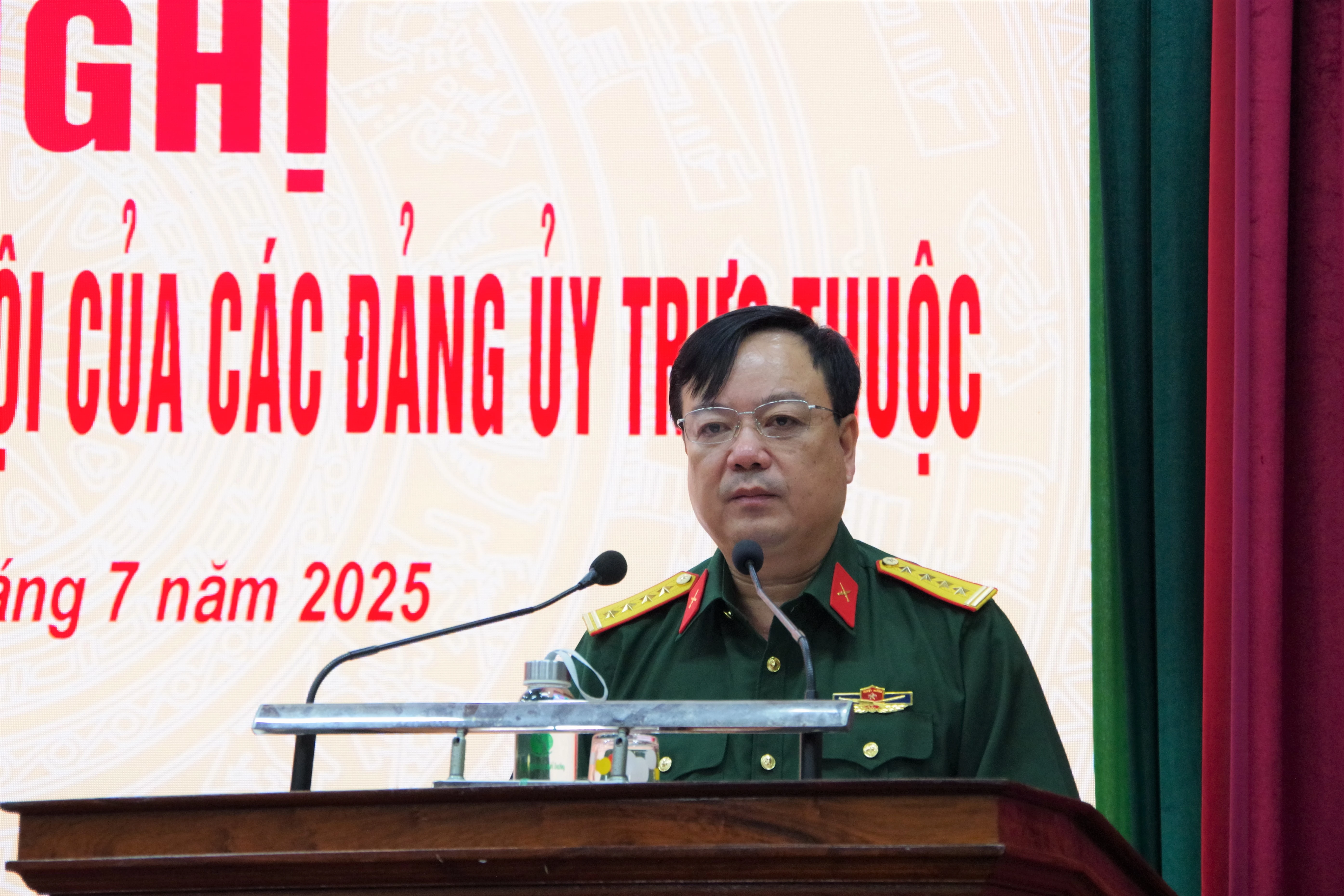 Ban Thường vụ Đảng ủy Quân sự tỉnh thông qua công tác chuẩn bị đại hội của các đảng ủy trực thuộc