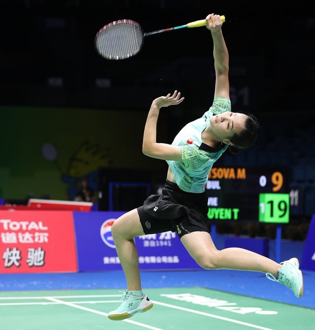 Nguyễn Thùy Linh lại xuất sắc thắng ngược ở giải cầu lông có tiền thưởng 6 tỉ đồng- Ảnh 2.