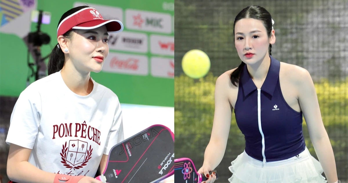 Cuộc chiến gay cấn giữa Á hậu Tú Anh và Phương Oanh trên sân pickleball