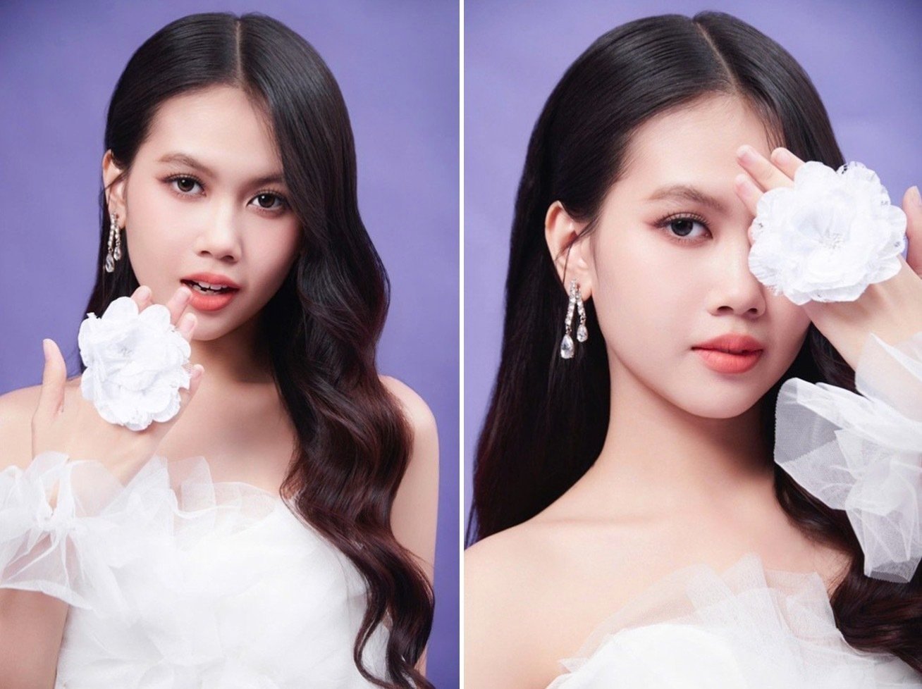 Nhan sắc xinh đẹp của Bảo An ở tuổi 19.