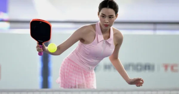 Giải Pickleball Việt Nam – Cúp Hyundai Thành Công 2025: Hoa hậu Đỗ Thị Hà ra sân
