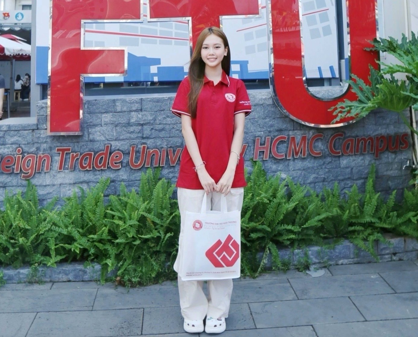 Bảo An hiện là sinh viên Trường đại học Ngoại thương.