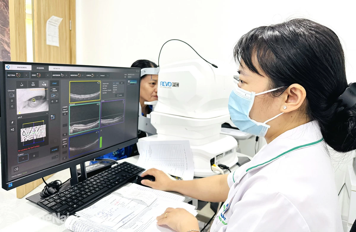 Khám mắt tại Bệnh viện Mắt Hà Nội - Đồng Nai.
