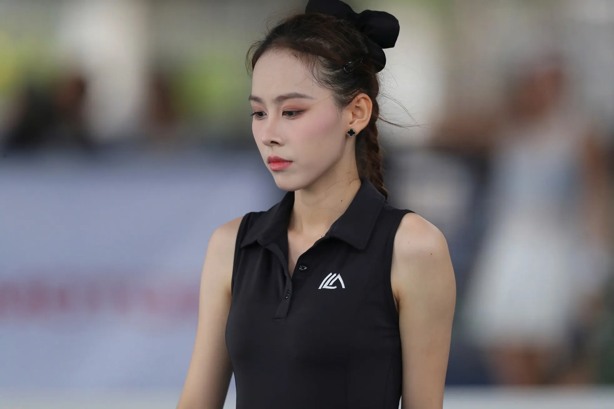 Á hậu Ngọc Hằng, Emma Lê dậy từ 3h sáng chuẩn bị thi đấu ở Giải Vô địch Pickleball Vietnam ảnh 12