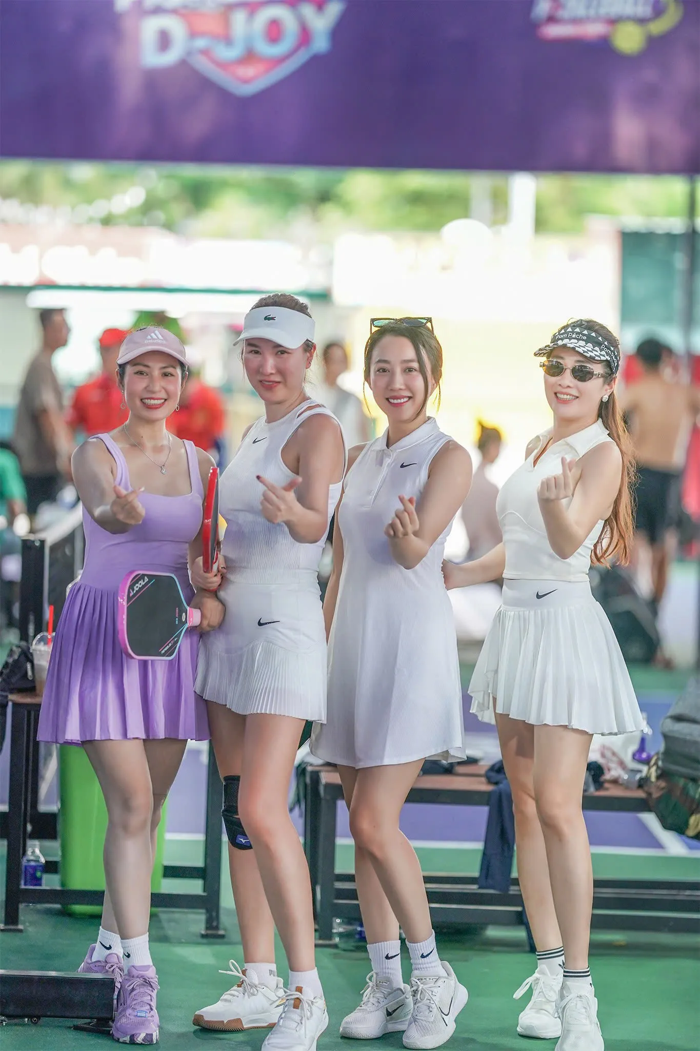 Pickleball Beauty Race តារាសម្ដែង Huynh Hong Loan ដឹកនាំដឹកនាំ
