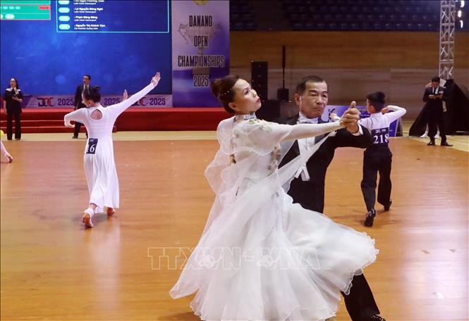 Gần 1400 vận động viên tranh tài Khiêu vũ thể thao tại Đà Nẵng - Ảnh 1.