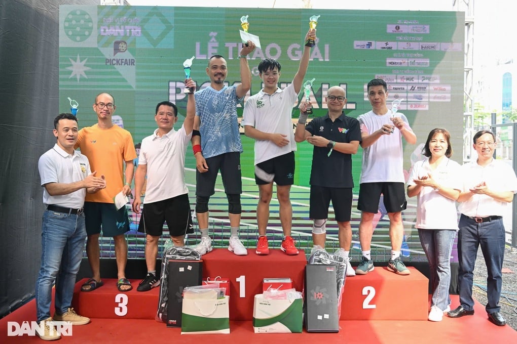 Các nhà vô địch giải đấu pickleball Dân trí 20 năm - Rực rỡ ngày mới - 2