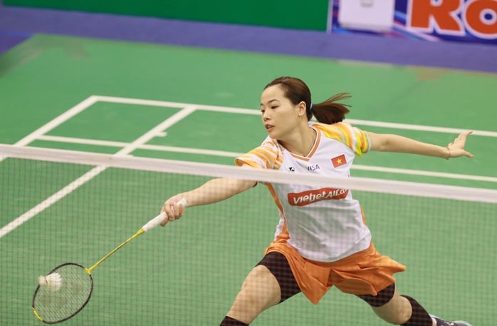 Thùy Linh lần thứ 3 về nhì ở Super 300, khi thua tay vợt Nhật Bản ở Canada Open- Ảnh 1.