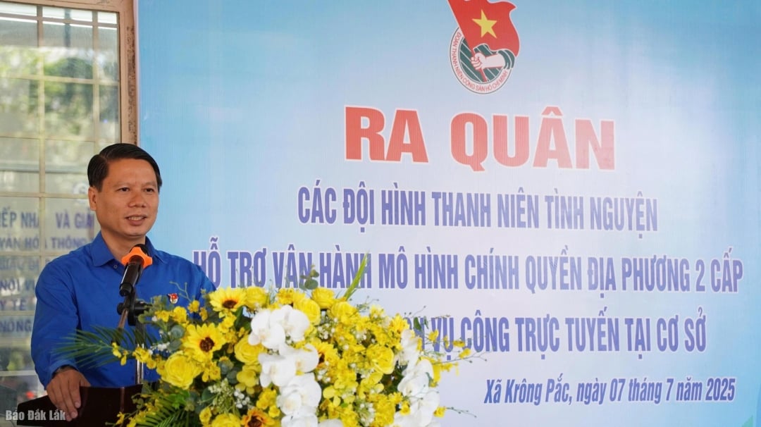 Phó Chủ tịch Ủy ban MTTQ Việt Nam tỉnh, Bí thư Tỉnh Đoàn Lương Minh Tùng