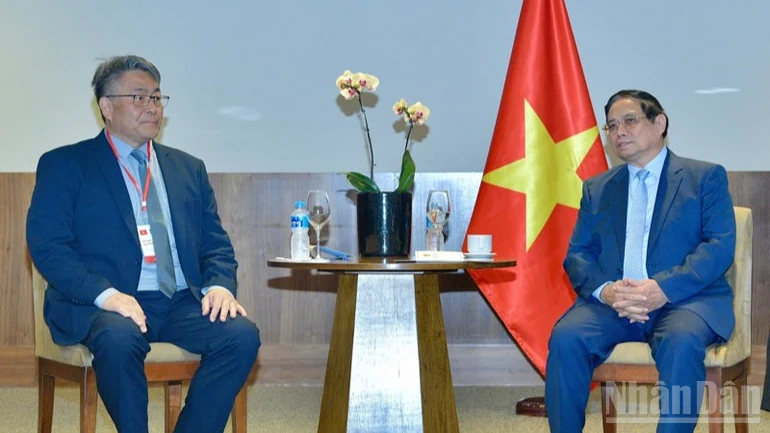 Thủ tướng Phạm Minh Chính tiếp các tập đoàn hàng đầu Brazil
